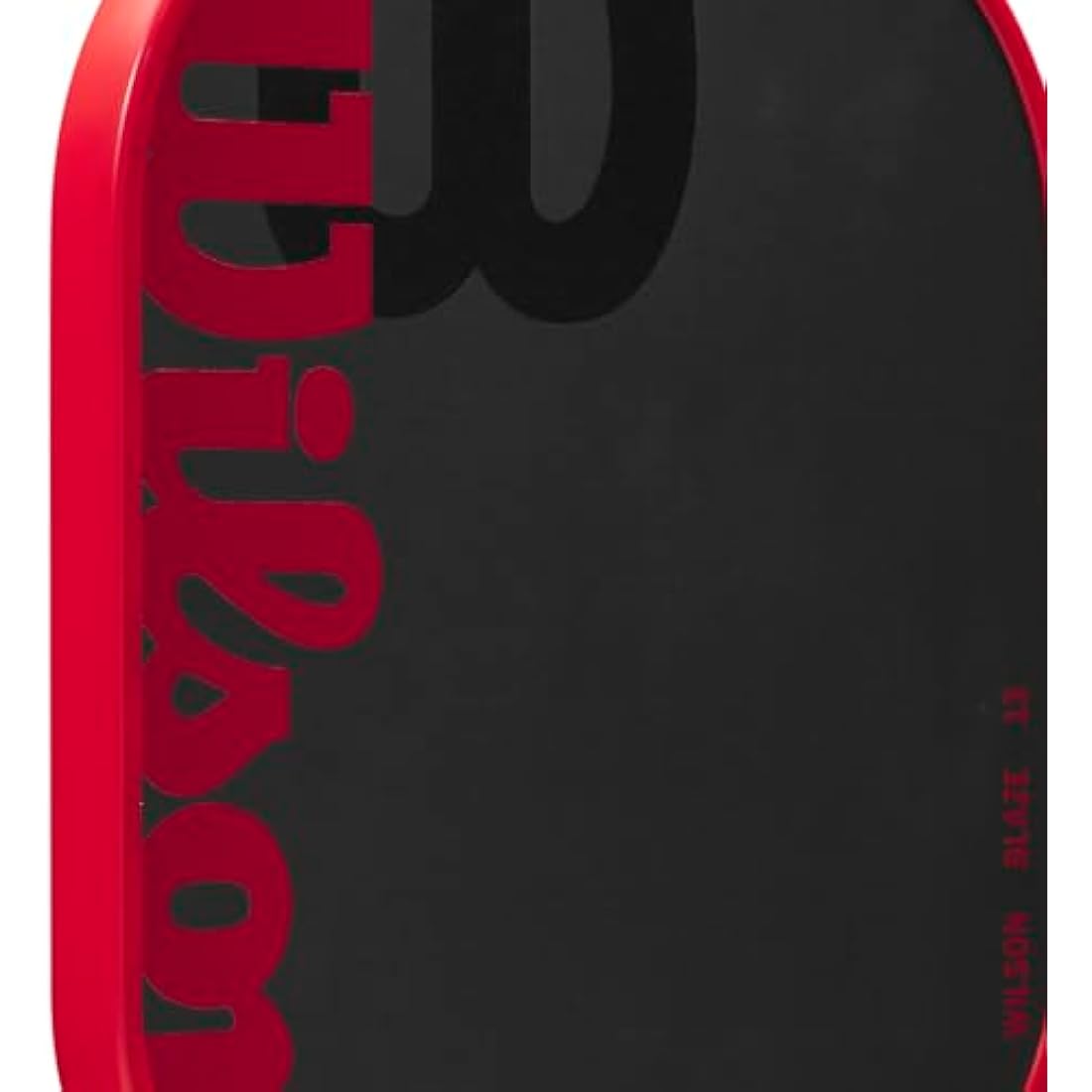 Wilson Blaze 13 Pickleball Paddle – Carbon Fiber Power Bat, Black/Red