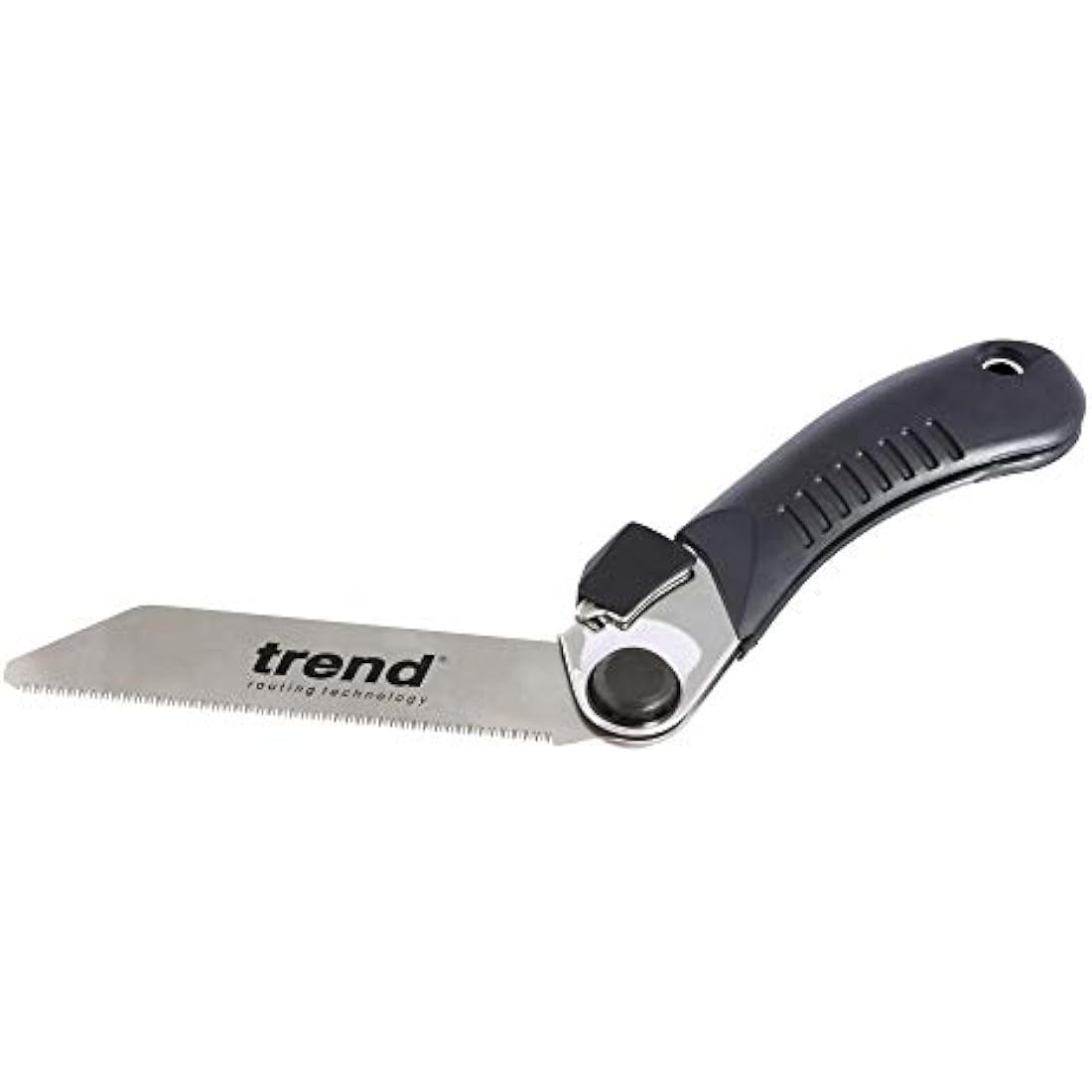 Trend Folding Flush Cut Saw – 120mm Carbon Steel Blade for Dowels