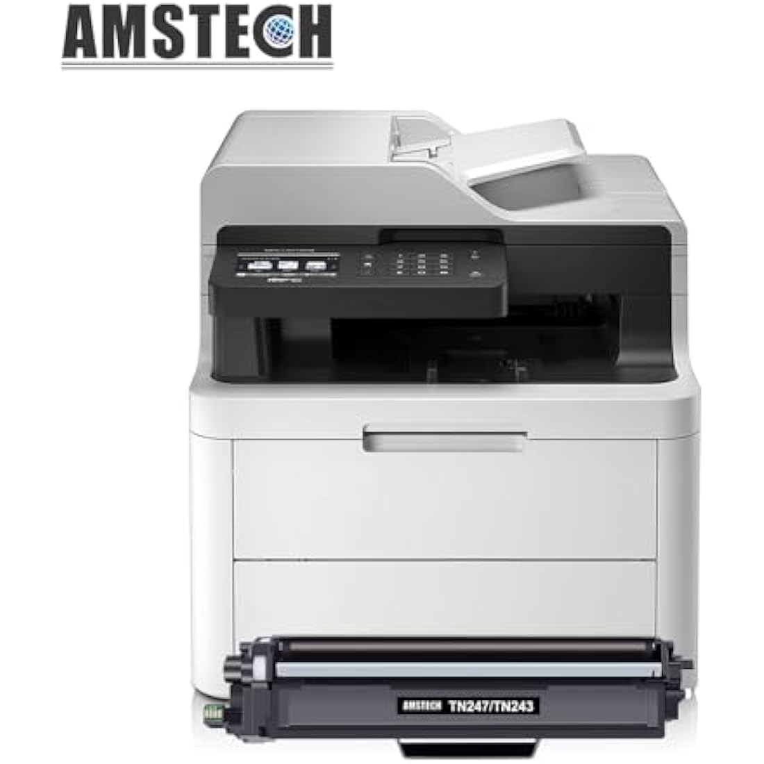 Amstech Compatible Brother TN-243CMYK Toner 4-Pack for DCP-L3550CDW