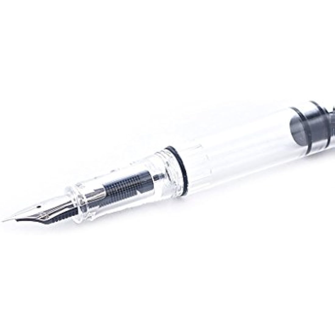 TWSBI Eco Fountain Pen – Clear Transparent Resin with Broad Nib