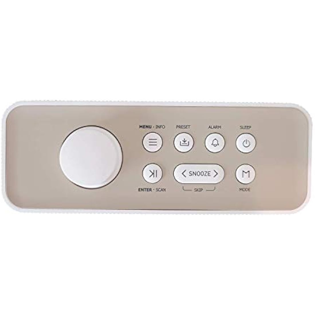 Roxel RDR-40 Portable DAB/DAB+ Digital FM Radio & Wireless Speaker - White