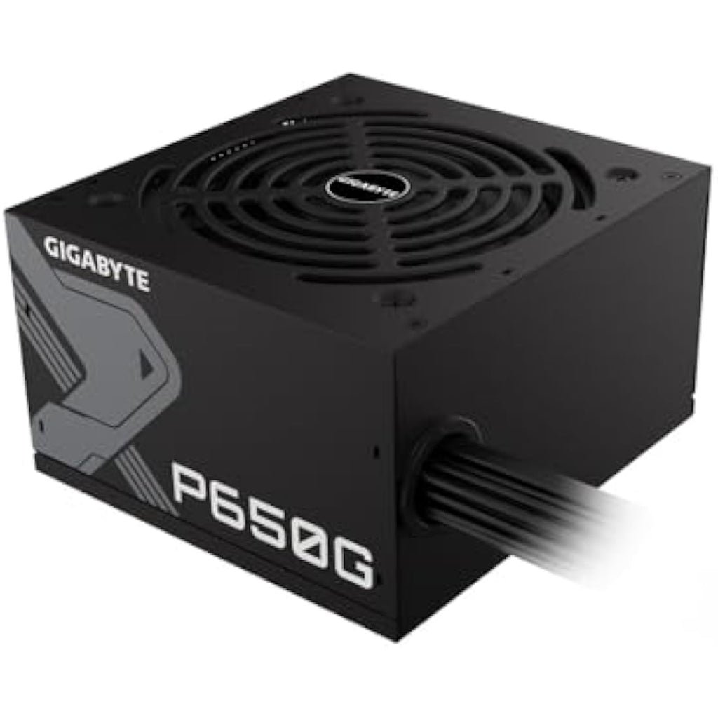 GIGABYTE GP-P650G 650W Power Supply - 80 PLUS Gold ATX PSU Black