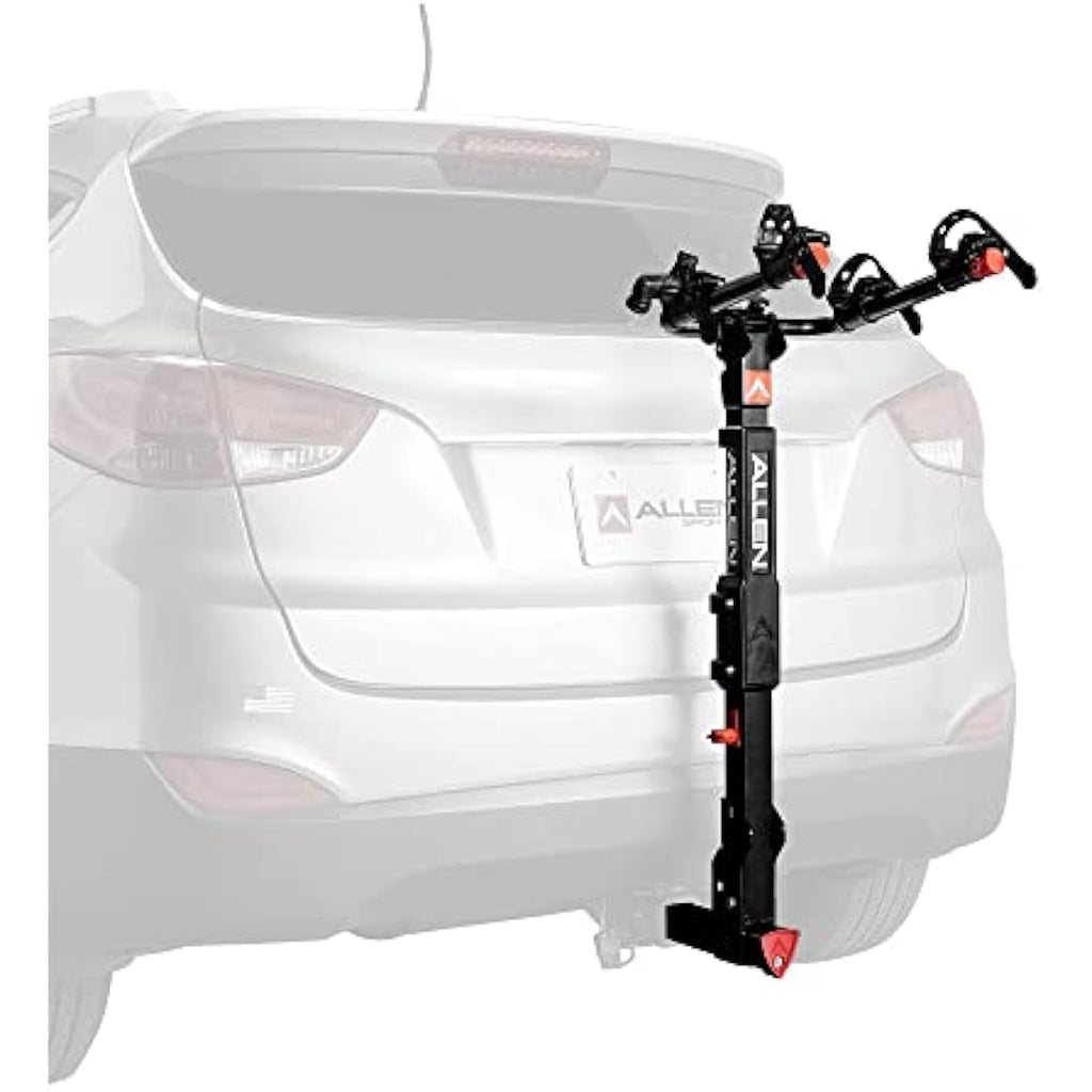 Allen Sports 2-Bike Electric Bike Hitch Rack – Locking Heavy-Duty QR520EB