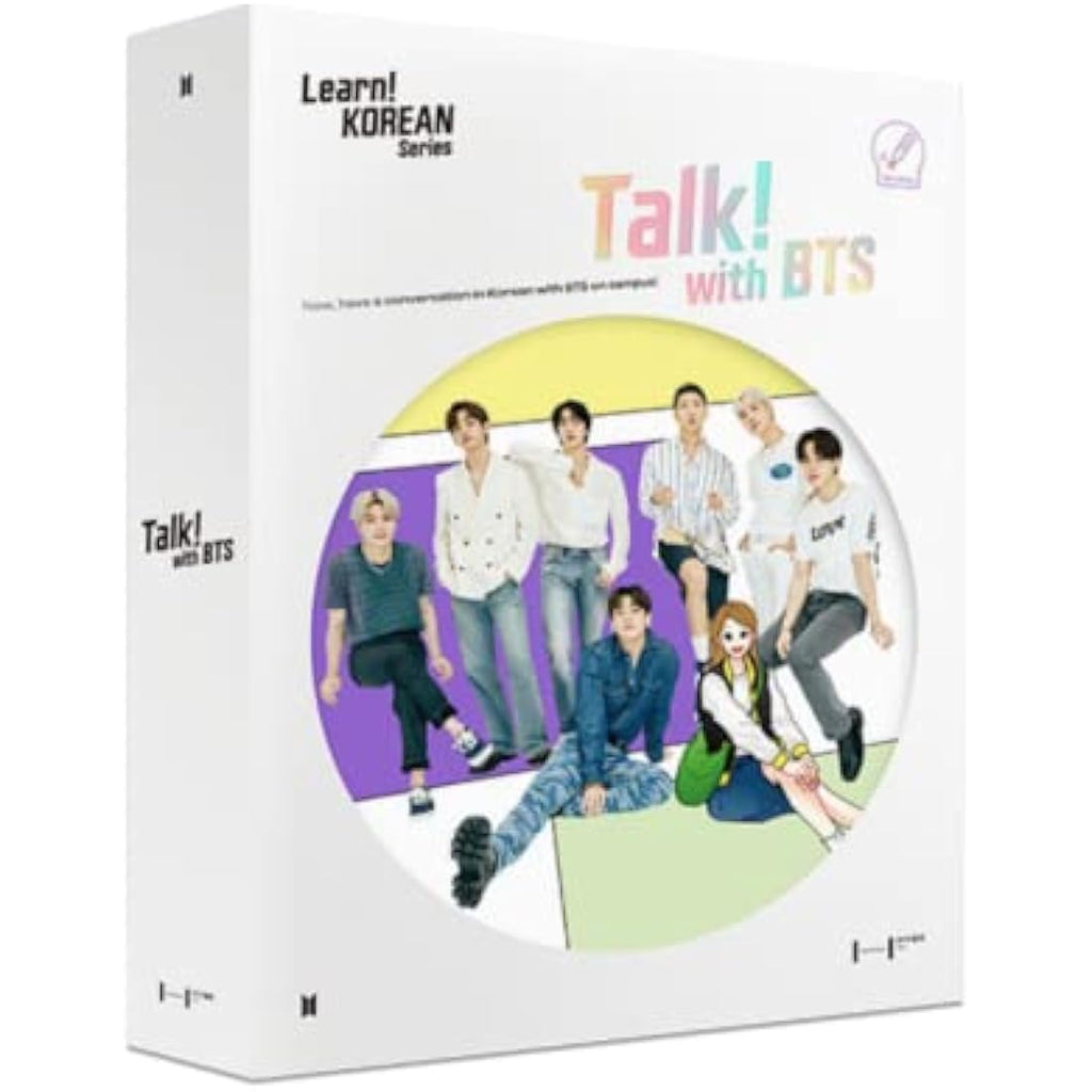 BTS Talk! Korean Learning Book – Official Kpop Merchandise for Fans