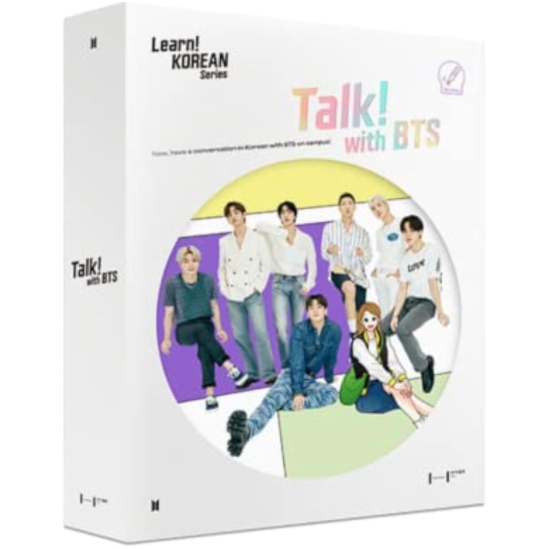 BTS Talk! Korean Learning Book – Official Kpop Merchandise for Fans