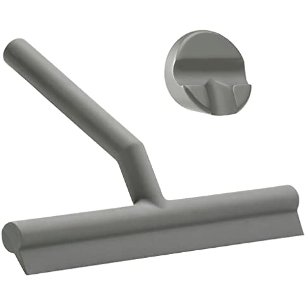 Zone Denmark Silicone Shower Squeegee – Gray Modern Bathroom Tool