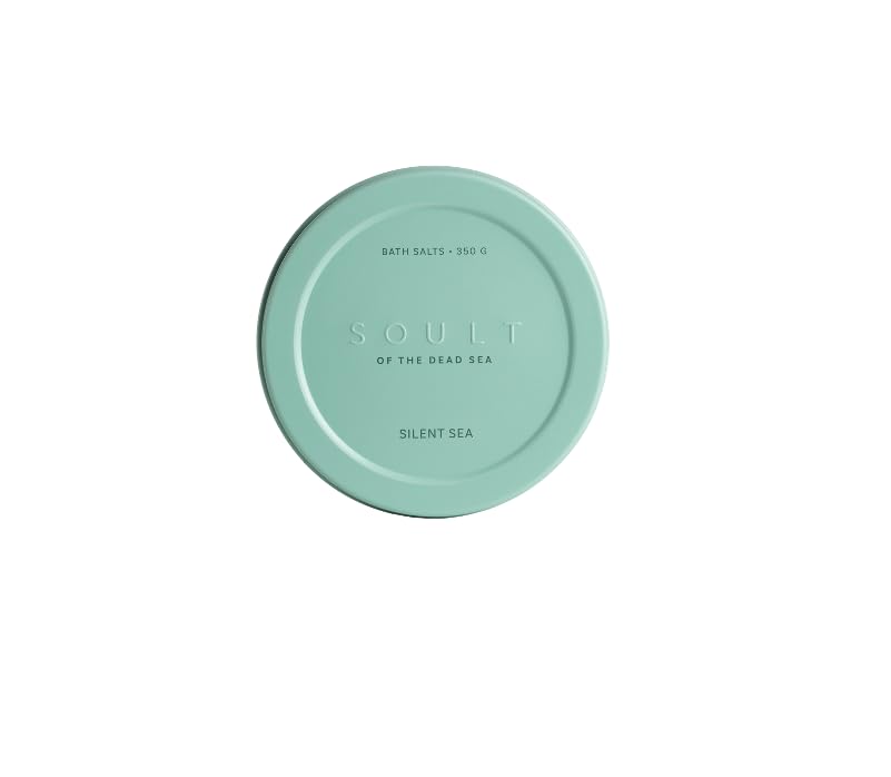 SOULT Silent Sea Dead Sea Bath Salts | Mineral-Rich & Vegan | 350 g