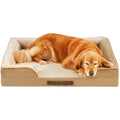 Orthopedic Memory Foam Dog Bed – Waterproof Bolster Sofa