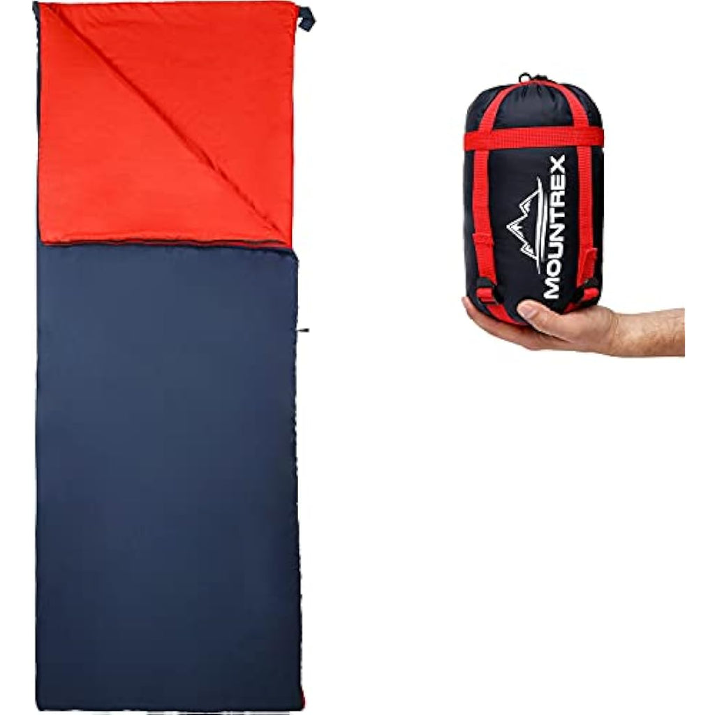 MOUNTREX Ultralight Summer Sleeping Bag – 730g Compact Travel Blanket
