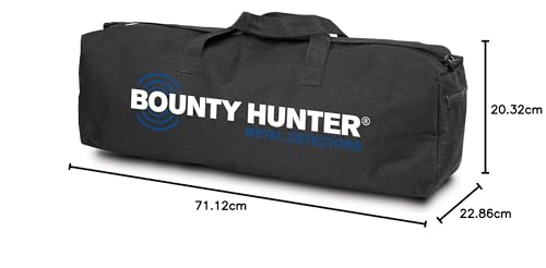 Bounty Hunter Metal Detector Carry Bag – Padded Rugged Storage Case