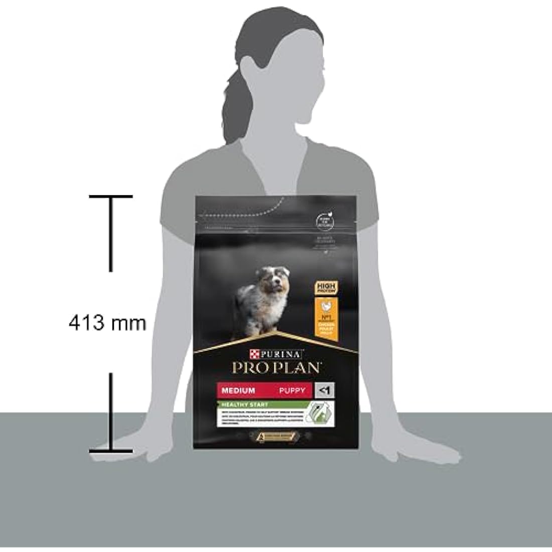 Purina Pro Plan Medium Puppy Dry Dog Food - Healthy Start Chicken 3kg