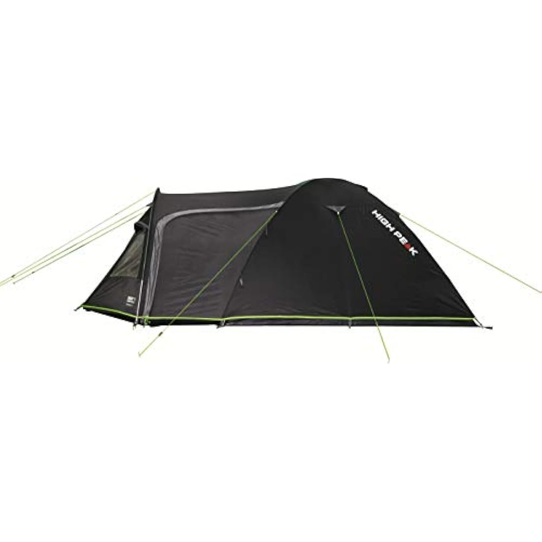 High Peak Mesos 4-Person Camping Tent – Waterproof Dark Grey/Green