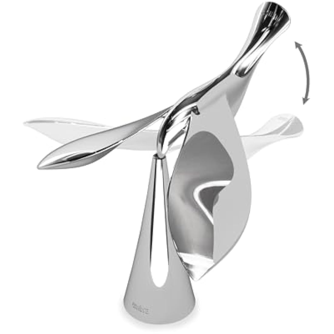 Umbra Tipsy Bottle Opener – Sculptural Polished Metal Bar Accessory