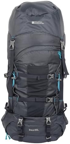 Mountain Warehouse Inca Extreme 65L Rucksack – Hardwearing Hiking Bag