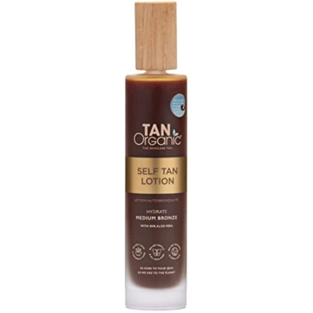 TanOrganic Self Tanning Lotion | Natural Vegan Fake Tan - 100ml