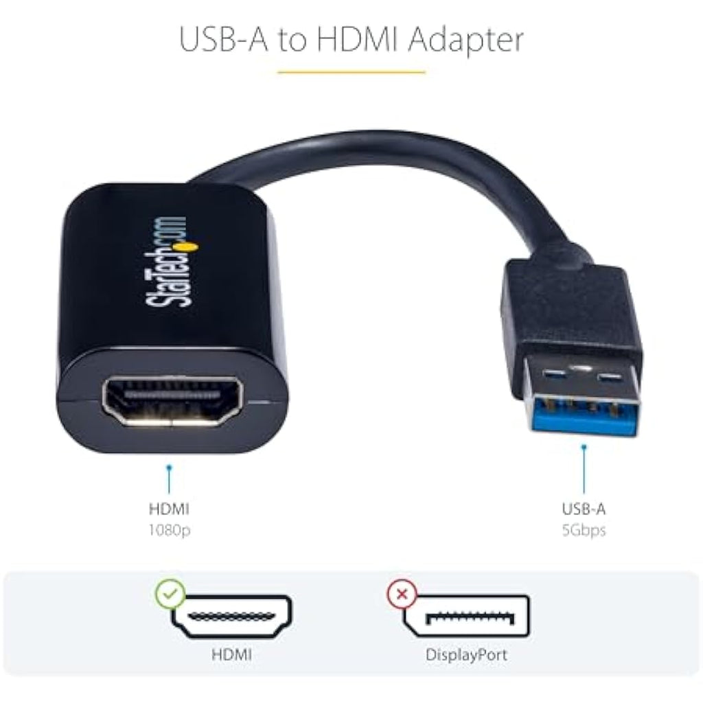 StarTech.com USB 3.0 to HDMI Adapter | 1080p Windows Monitor Converter