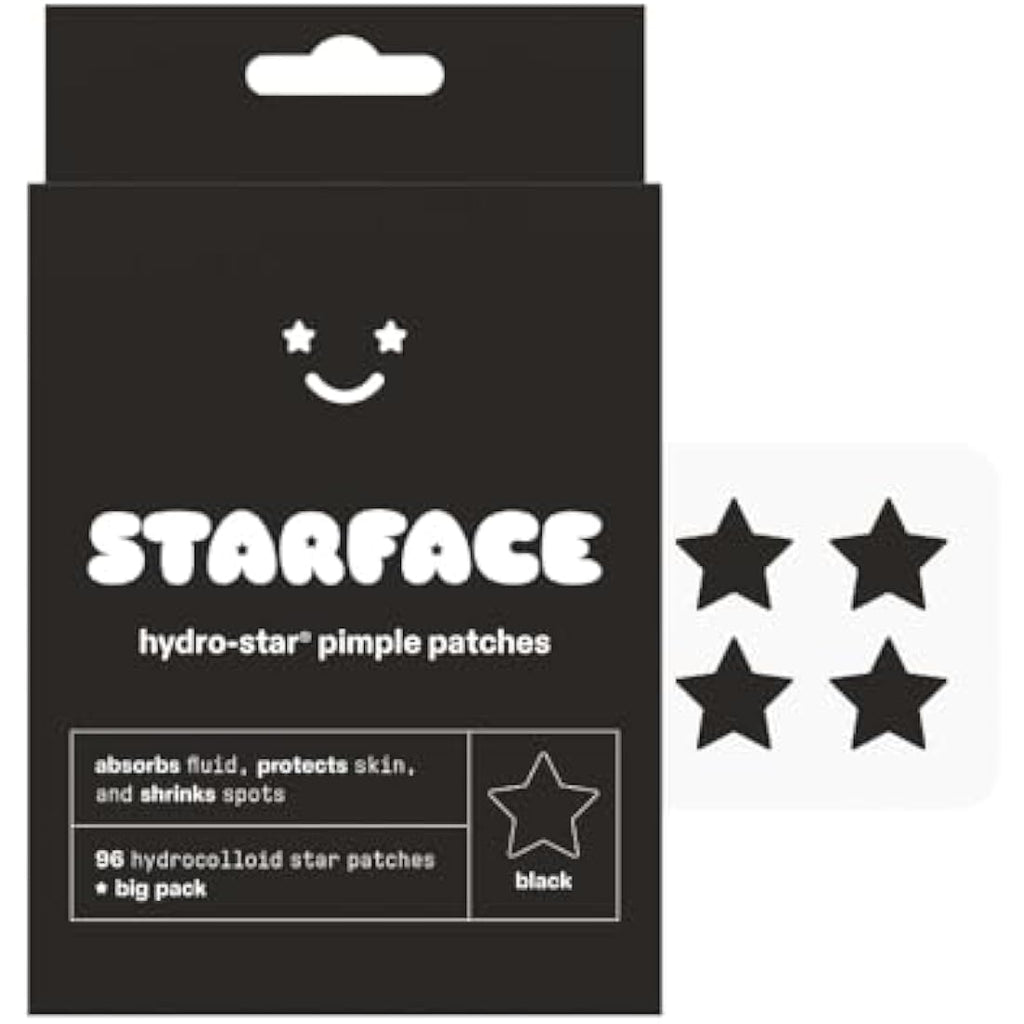 Starface Black Star Hydrocolloid Pimple Patches - 96 Count Big Pack