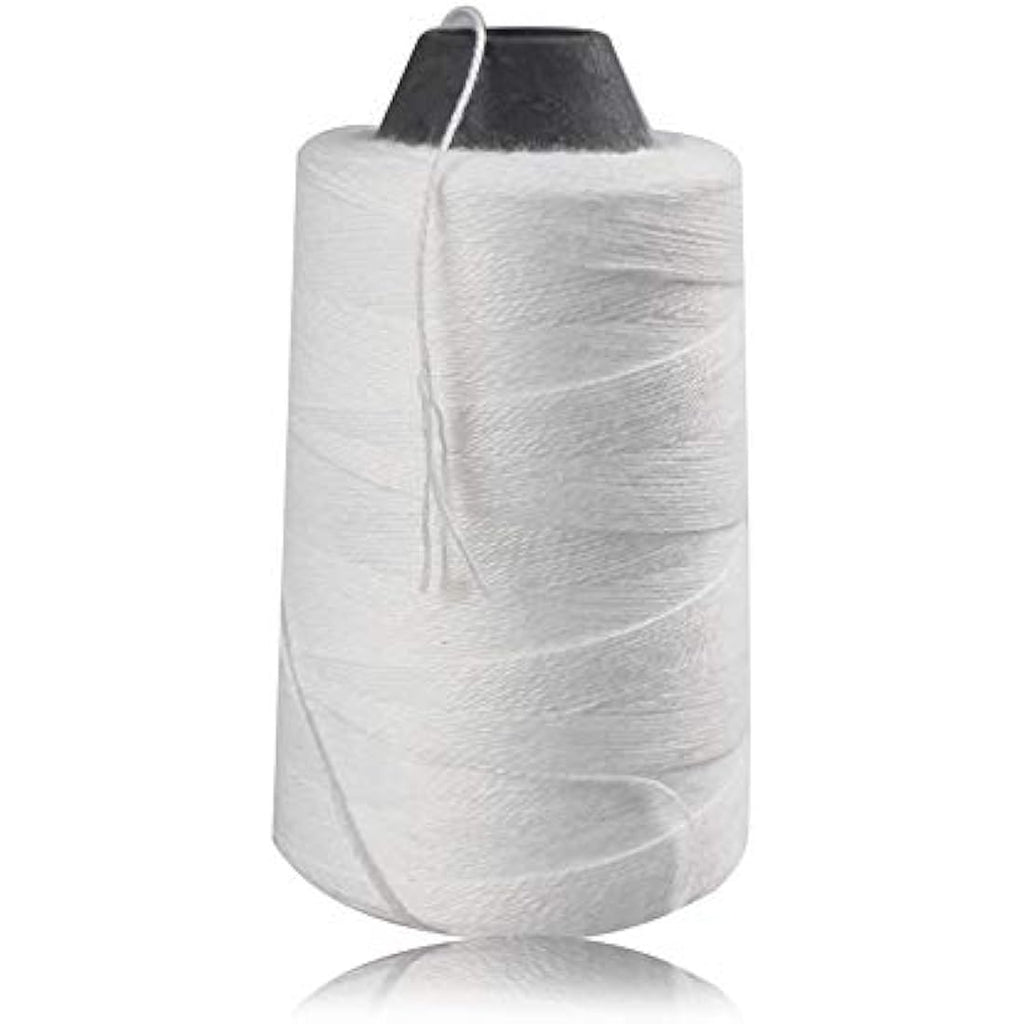 Fayelong White Sewing Thread - 6 Cones for Bag Sealing Machines