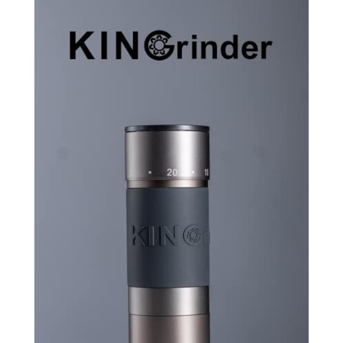 KINGrinder K6 Manual Coffee Grinder | Stainless Steel Conical Burr Mill