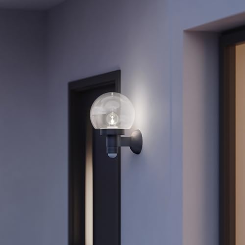 Steinel L 115 S Outdoor Wall Light | 240° Motion Sensor - Anthracite