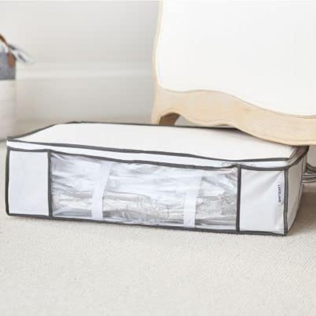 50L Vacuum Storage Tote Bag – Underbed Duvet Organizer