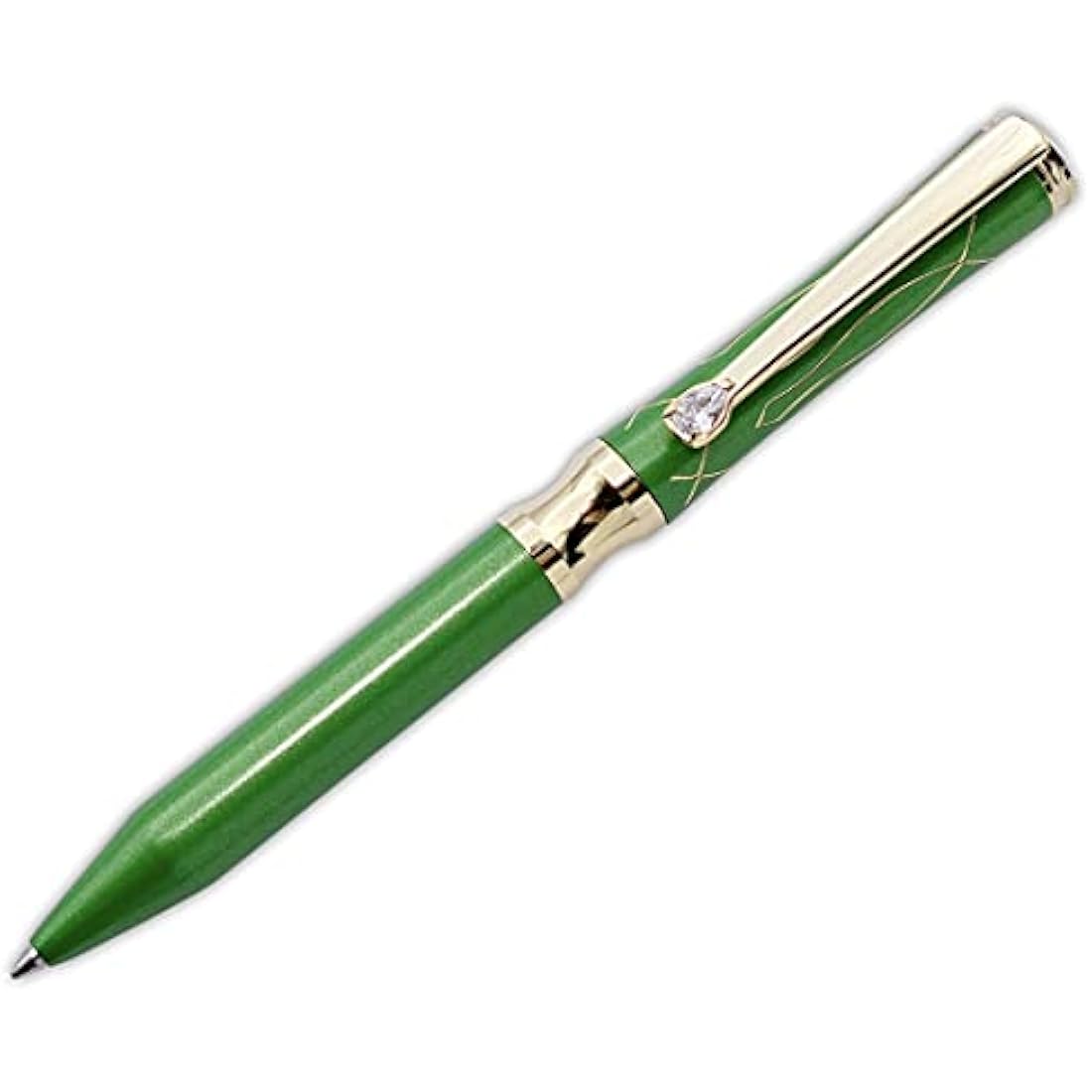 LACHIEVA LUX Executive Metal Ballpoint Pen with Schmidt Refills - Green