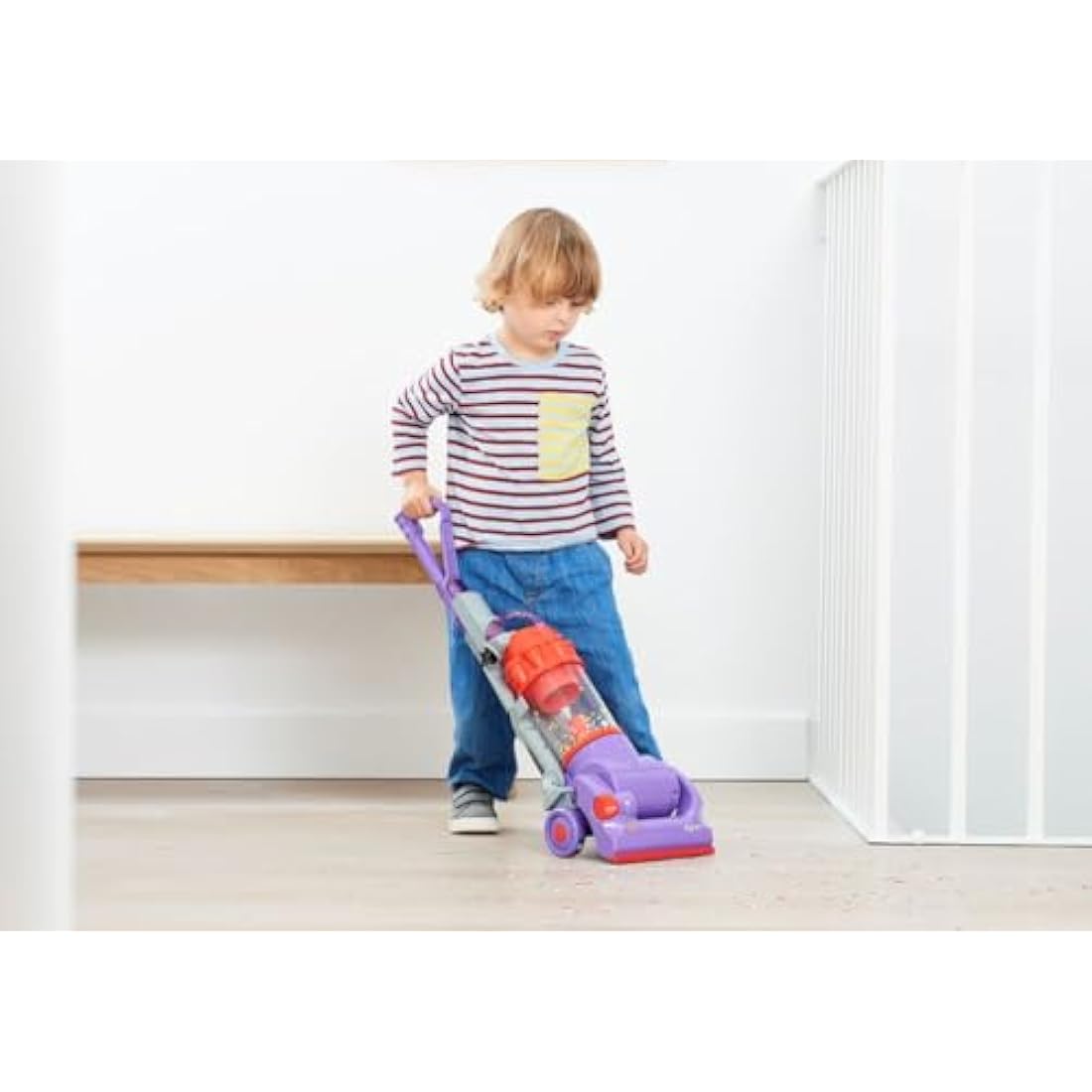 Casdon Dyson DC14 Toy Vacuum Cleaner – Realistic Sounds & Suction