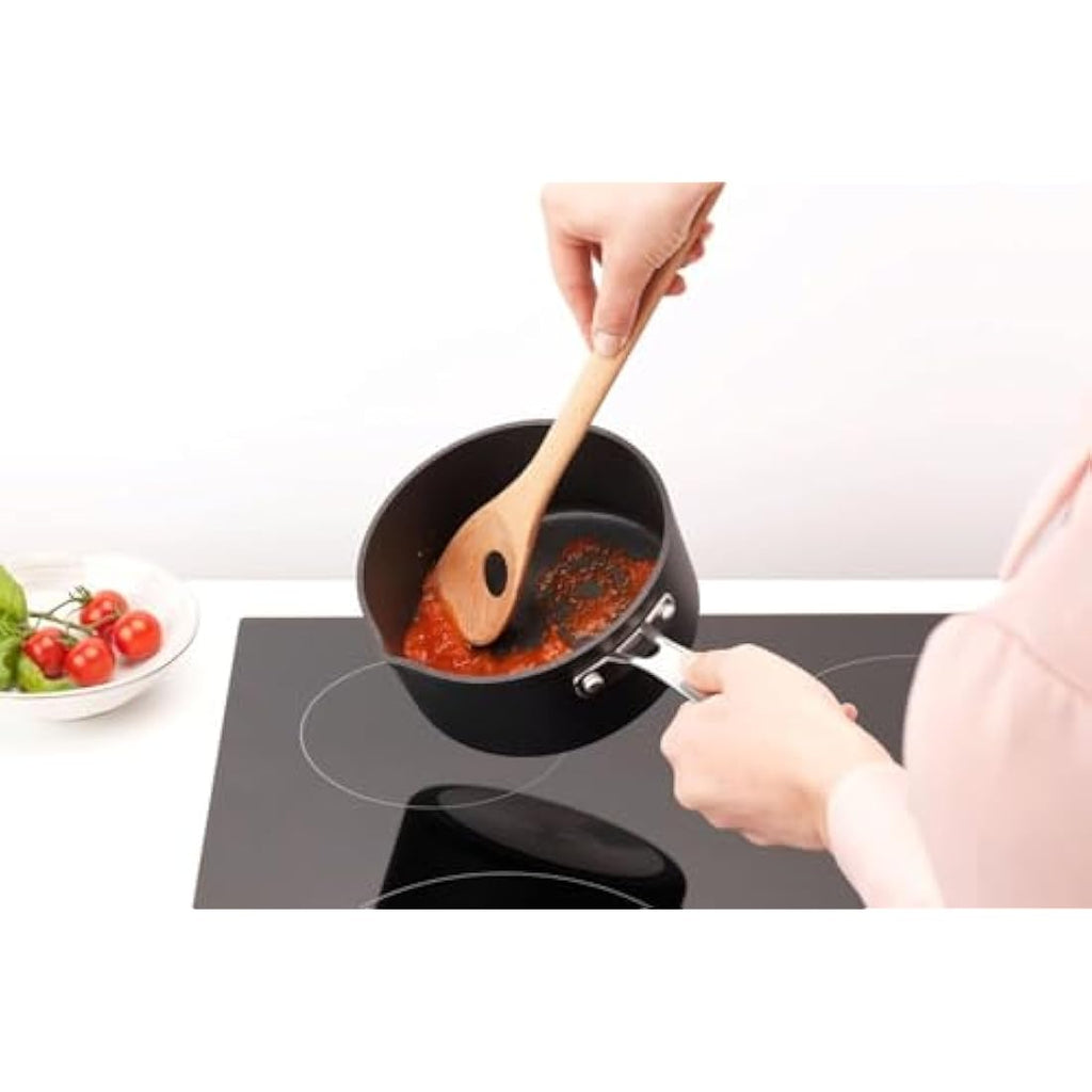 Brabantia 3 Piece Beech Wood Kitchen Utensil Set | Sustainable Cookware