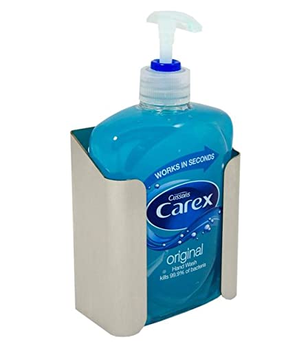 Jolof Store Carex Soap Bottle Holder – Wall Mounted Stainless Steel