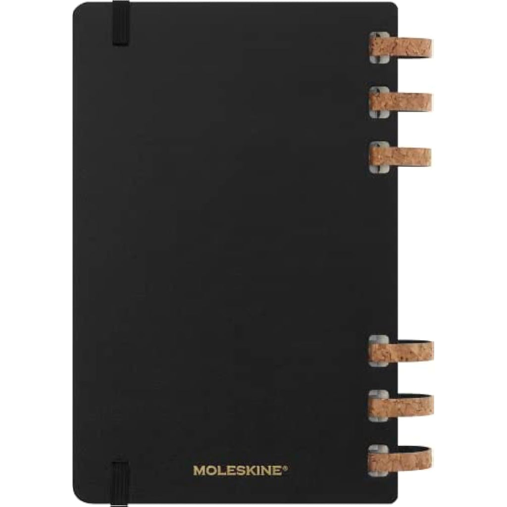 Moleskine 2024 Monthly & Weekly Spiral Agenda | Large Hard Cover Black