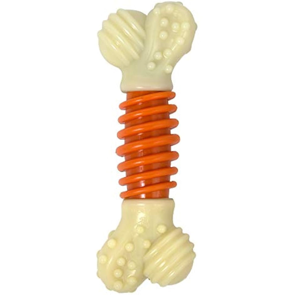 Nylabone Extreme Tough Dog Chew Toy | Bacon Flavor | XL for 23kg+