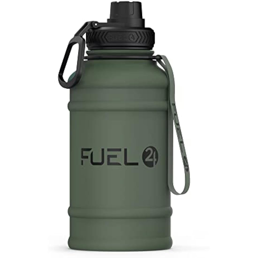 Fuel24 Stainless Steel Water Bottle – 1.3L/2.2L Leakproof Gym Jug