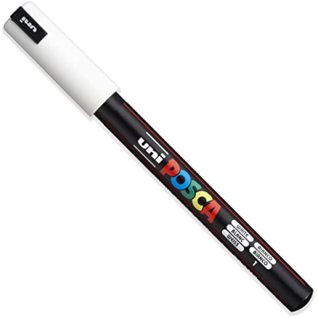 Posca PC-1MR Paint Markers | 0.7mm Extra Fine Set of 16 in Canvas Wrap
