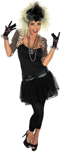Fun Shack 80s Rock Star Fancy Dress for Women – Retro Party Costume