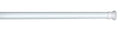 Wenko Telescopic Shower Rail – White Aluminium No-Drill Rod 110-185cm