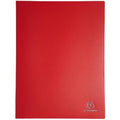 Exacompta A4 Display Book – 100 Pockets 200 Views – Red Polypropylene