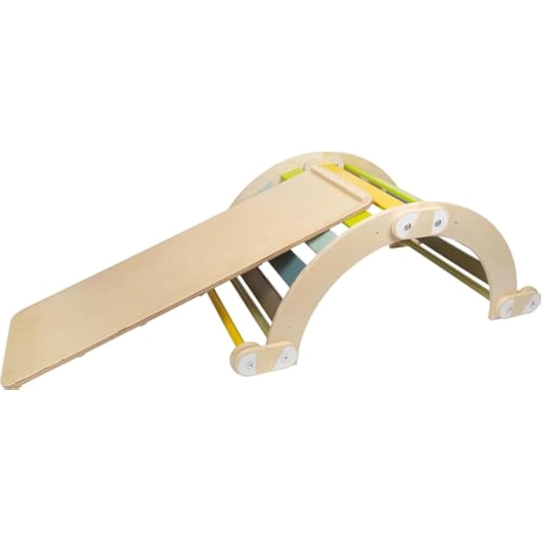small foot Wooden Climbing Seesaw Adventure – Kids Indoor Exercise Toy