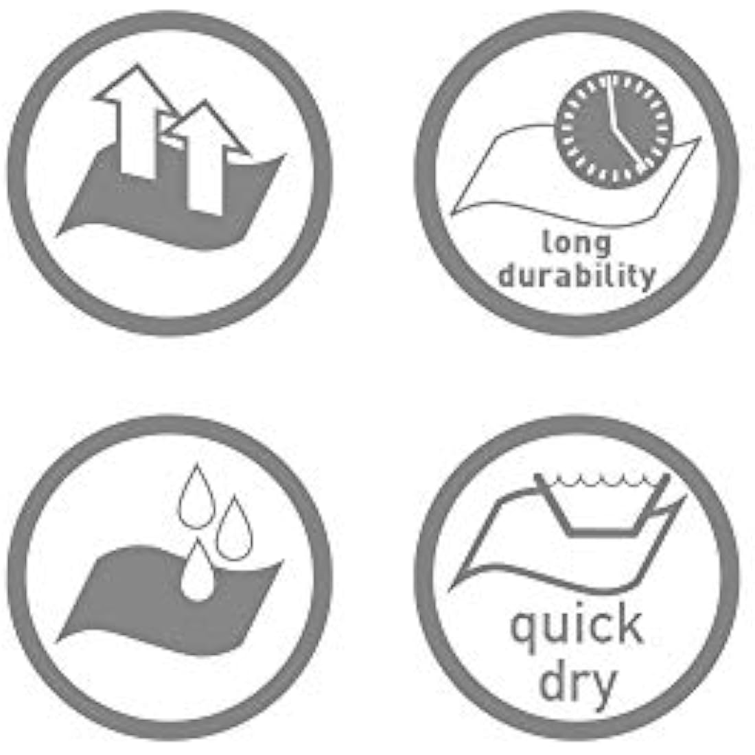 Brunner Balmat Premium Tent Carpet – Grey/White Camping Mat (2.5 x 5m)