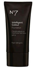 No7 Intelligent Colour Foundation – Lightweight SPF 6 Makeup, Light