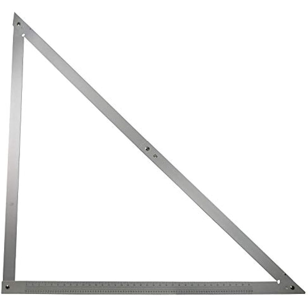 Faithfull 1200mm Aluminium Folding Builders Square with Carry Case