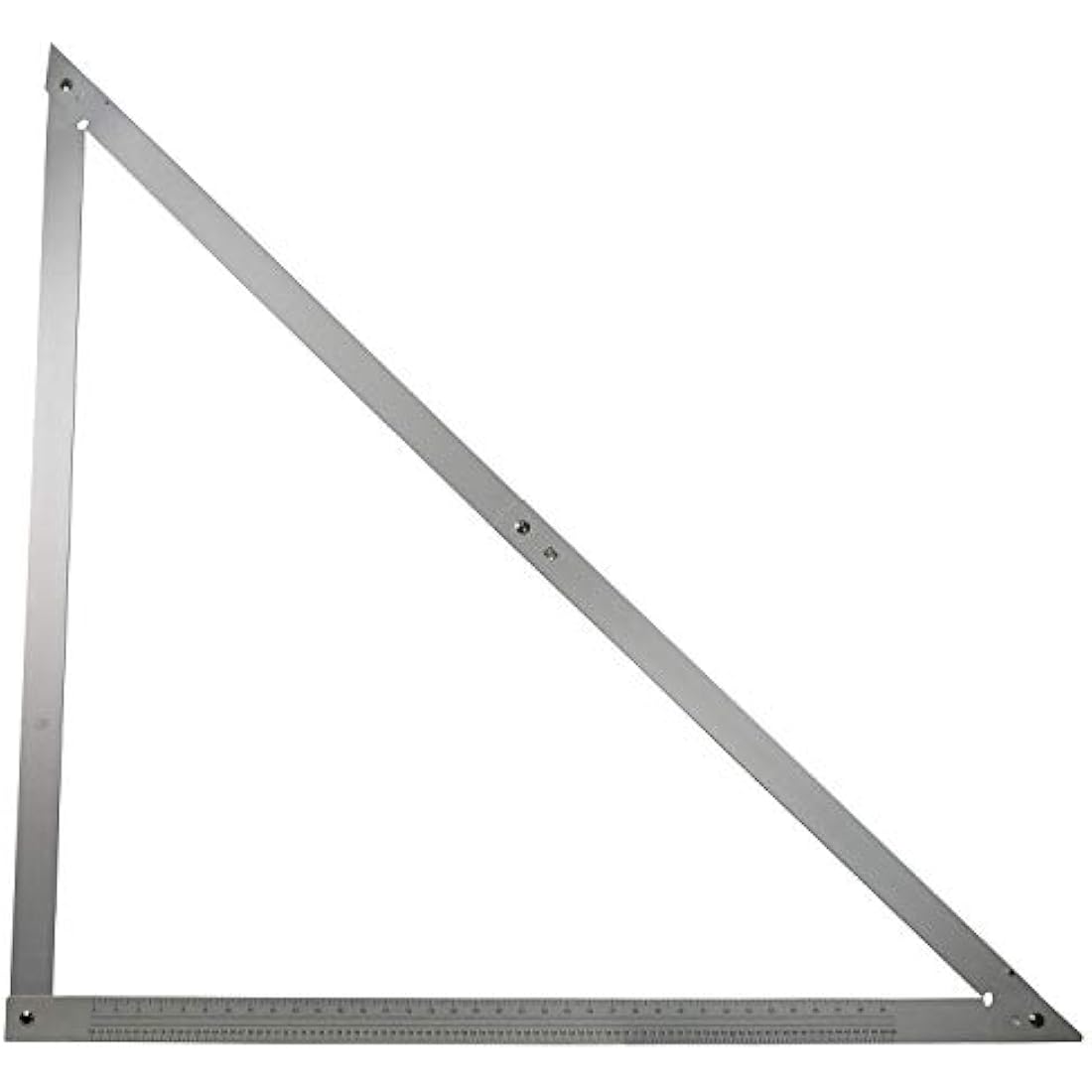 Faithfull 1200mm Aluminium Folding Builders Square with Carry Case