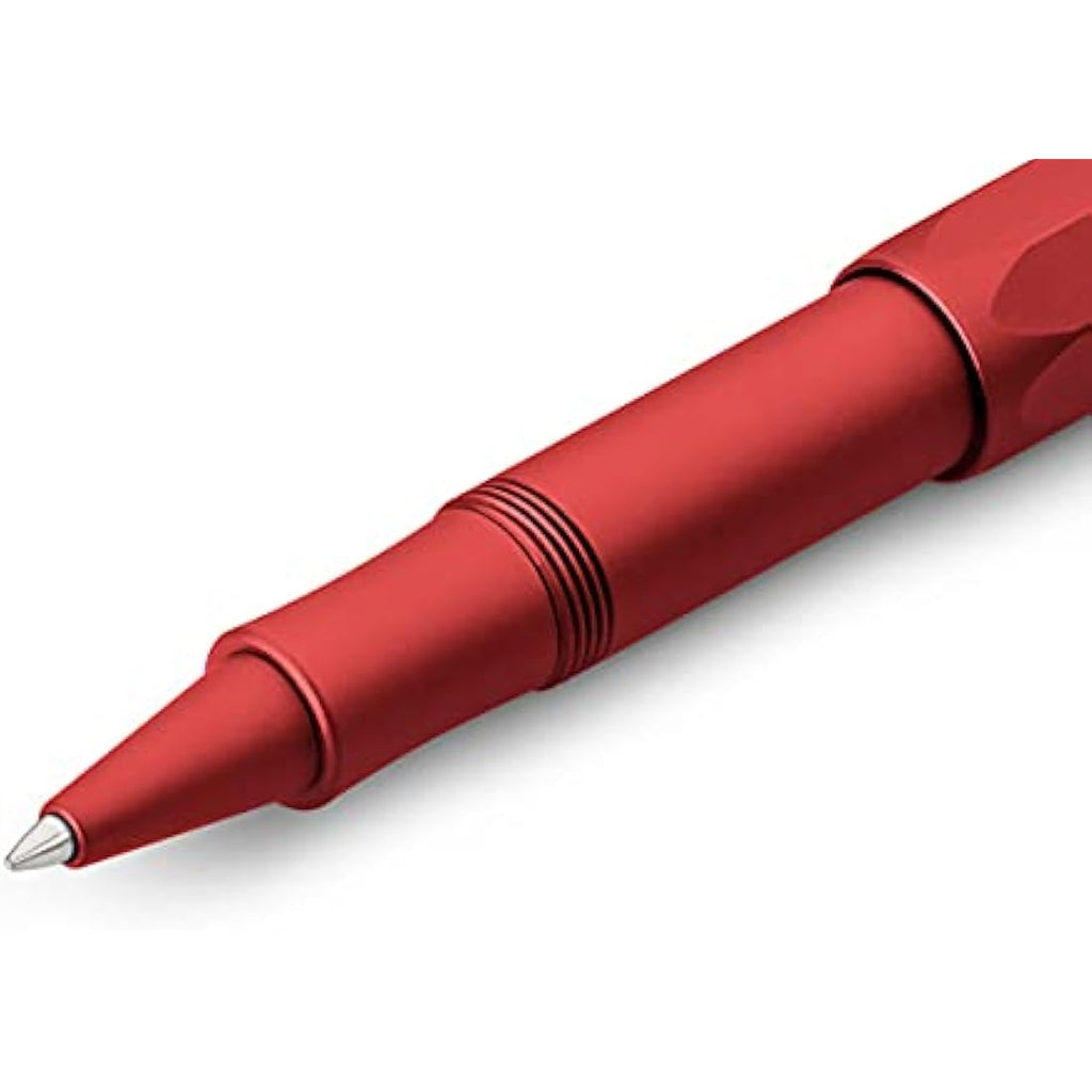 Kaweco AL Sport Rollerball Pen – Deep Red Aluminium Pocket Pen