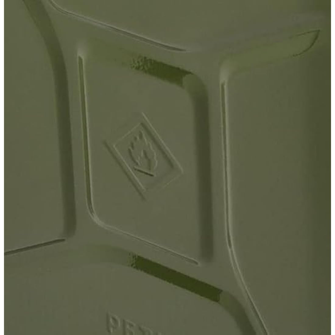 Draper 07218 20L Steel Fuel Can – Leak-Proof Green Jerrycan Container