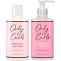 Only Curls Styling Bundle | Curl Cream & Enhancing Gel Set | 250ml x2