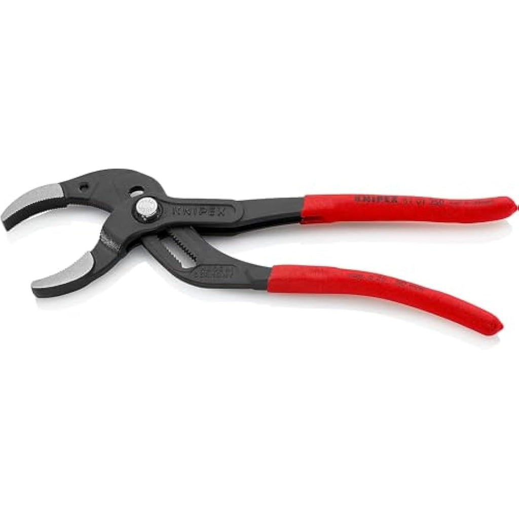 Knipex 250mm Siphon and Connector Pliers – Non-Slip Plastic Grip