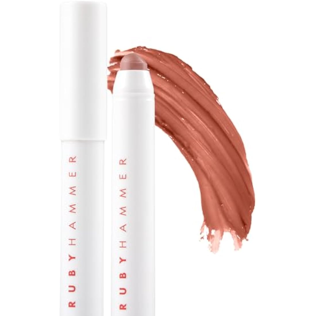 Ruby Hammer Lip Serum Balm Duo – Hydrating Nude and Shimmer FX Tint