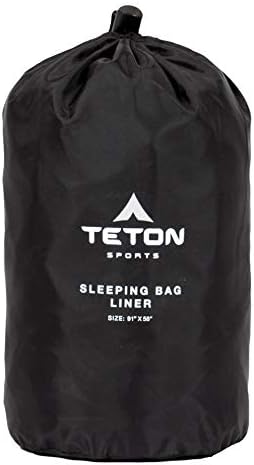 TETON Sports Sleeping Bag Liner | Jolof Store Machine Washable Travel Sheet