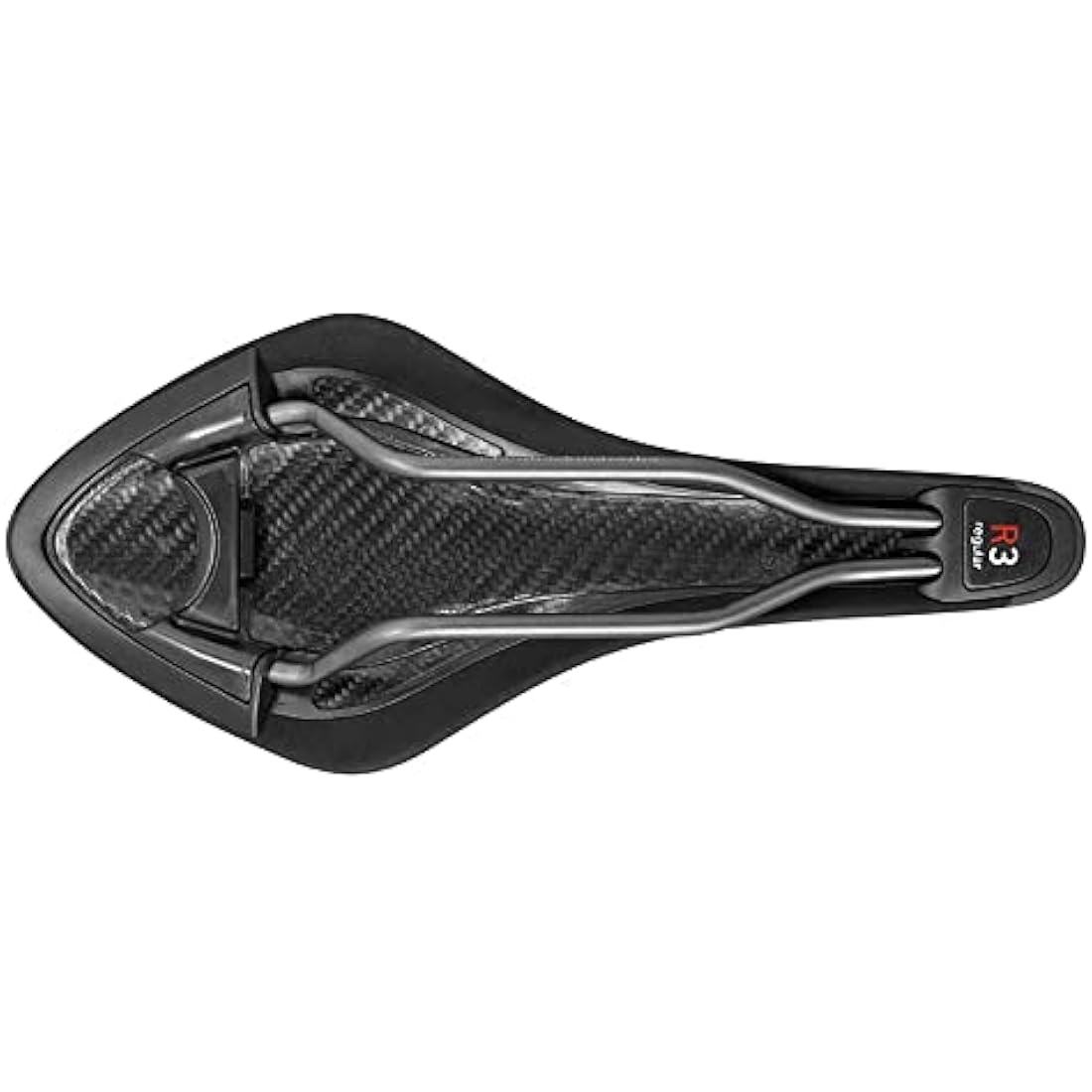 Fizik Arione R3 Rennradsattel – K:ium Rail & Microtex Cover Schwarz