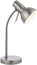Gooseneck Desk Lamp – LED Bedside Light with USB Port