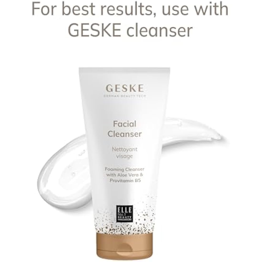 GESKE 8-in-1 Sonic Thermo Facial Brush & MicroCurrent Face-Lifter